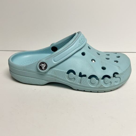 Crocs Classic BAYA Clog - Light Blue Size 8 slip on  comfort sandals - Picture 1 of 9